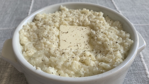Creamy mashed cauliflower