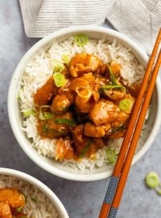 Bourbon chicken