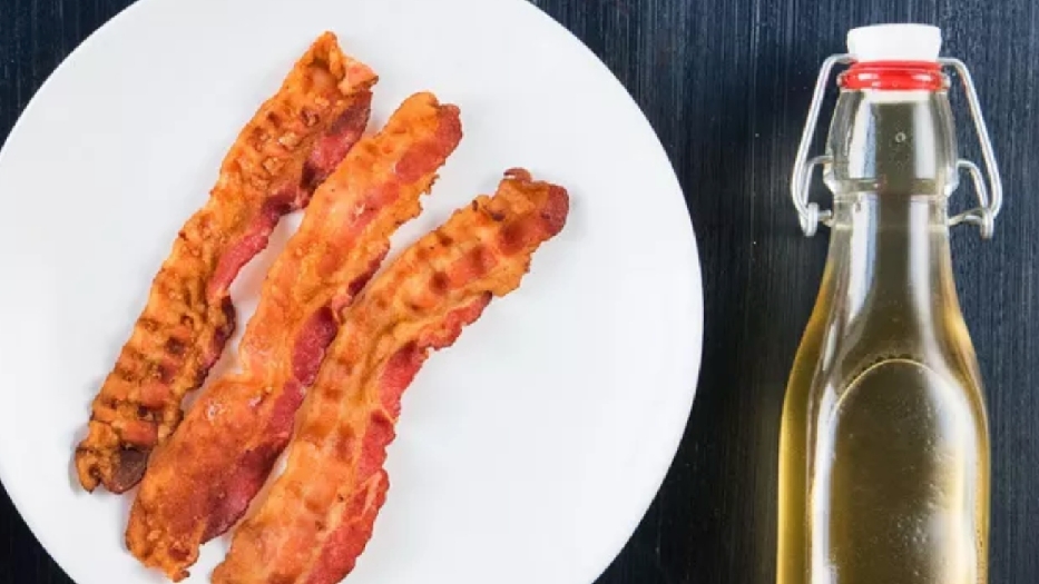 Bacon syrup for cocktails