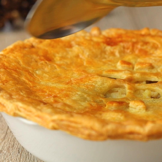 Curried leftover pot pie