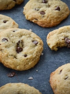 Gluten-free chocolate chip cookies: coconut edition