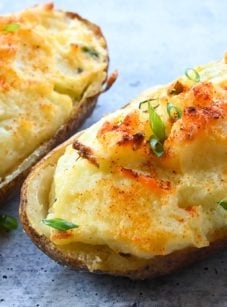 Twice-baked potatoes