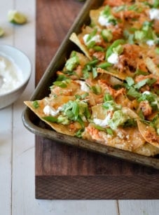 Chicken nachos
