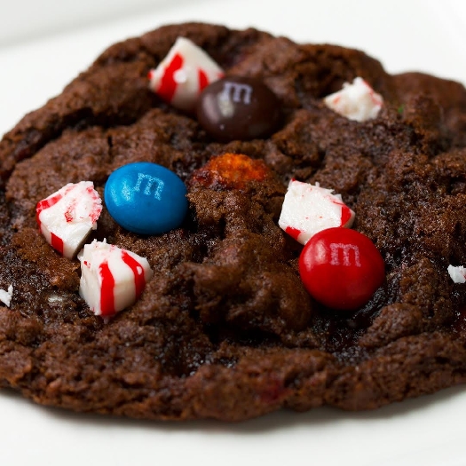 M&m’s® chocolate peppermint cookies