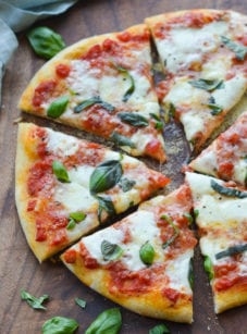 Margherita pizza