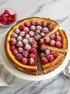Ricotta cheesecake