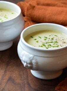 Potato leek soup