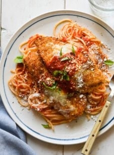 Easy chicken parmesan