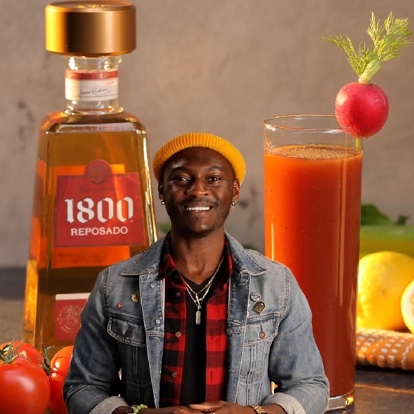 Taste of the garden cocktail