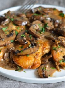 Chicken marsala