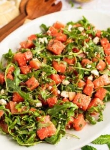 Watermelon feta salad