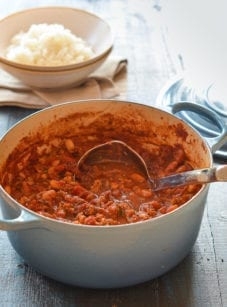 Chicken chili with white beans