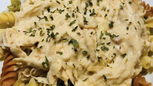Crockpot creamy italian chicken