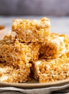 Peanut butter rice krispies treats