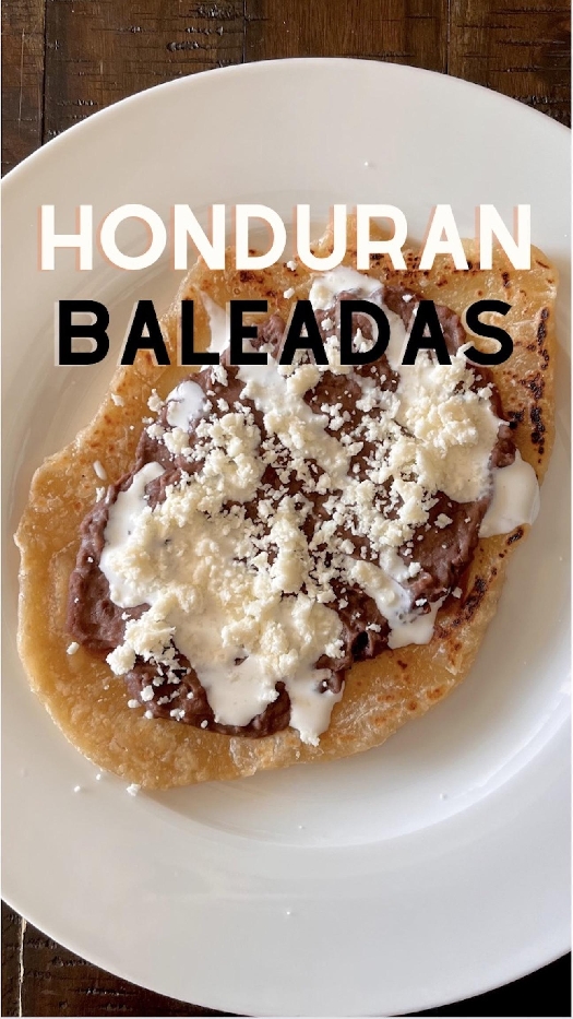 Honduran baleadas