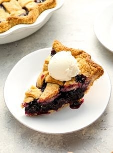 Blueberry pie