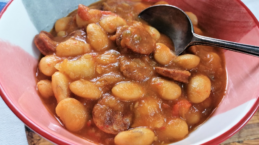 Beans with chorizo