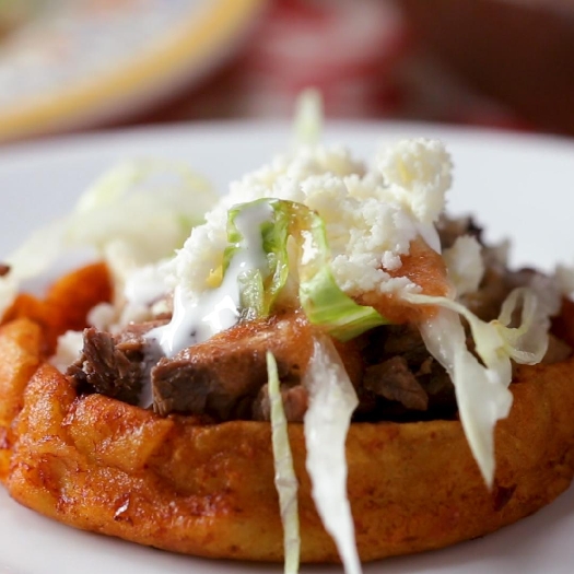 Mexican sopes