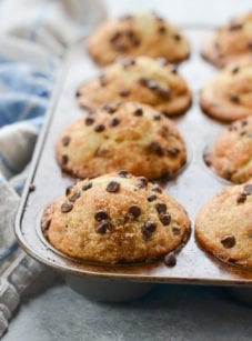 Chocolate chip muffins