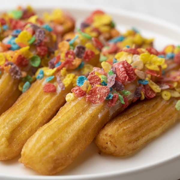 Fruity pebbles™ churros