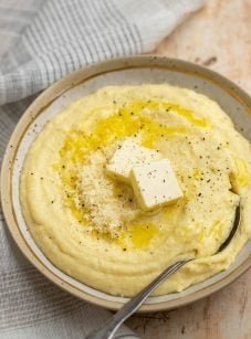 Creamy polenta