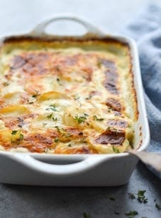 Potatoes au gratin