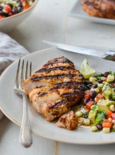 Grilled tequila lime chicken