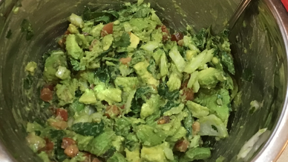 Easy guacamole