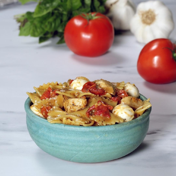 Chicken bruschetta pasta (savoury)