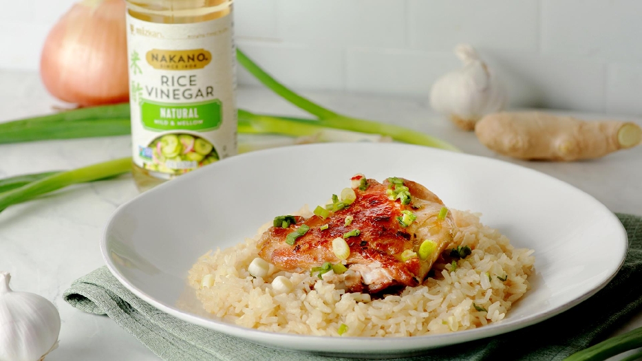 One-pot ginger chicken and rice
