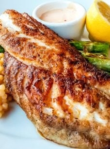 Blackened tilapia