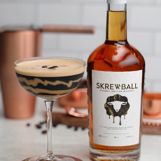 Peanut butter espresso martini