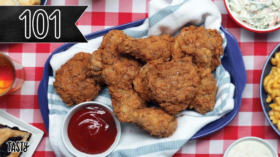 The crispiest fried chicken