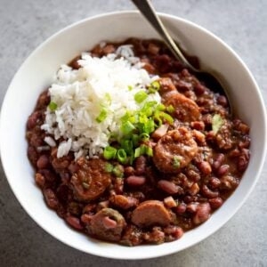 Instant pot red beans and rice
