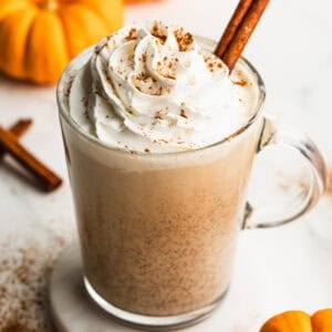 Pumpkin spice eggnog