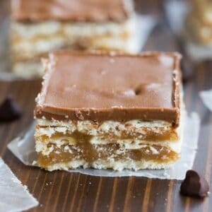 Caramel crunch bars