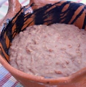 Semi-homemade refried beans