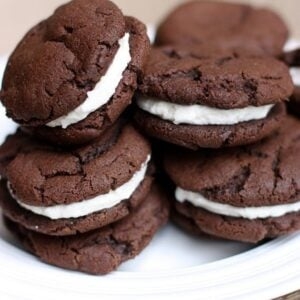 Homemade oreo cookies