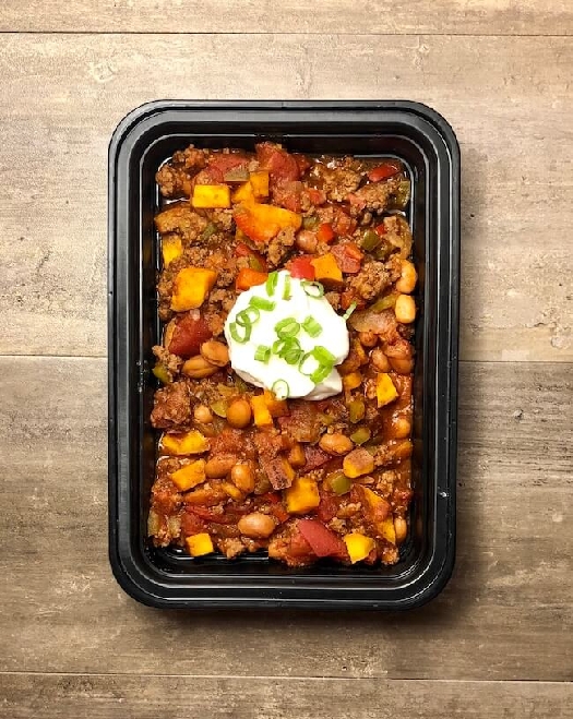Sweet potato turkey chili - the meal prep manual