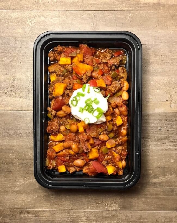 Sweet potato turkey chili - the meal prep manual