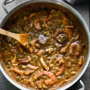 Authentic new orleans gumbo