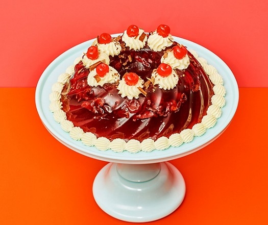 ‘black forest’ cherry jelly