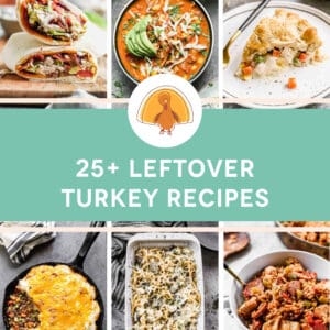 25+ leftover turkey recipes