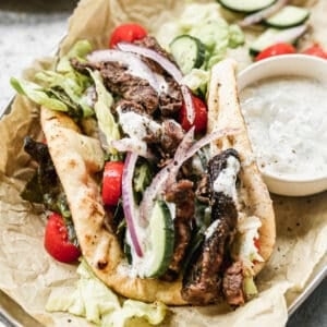 Beef gyros (slow cooker or instant pot)