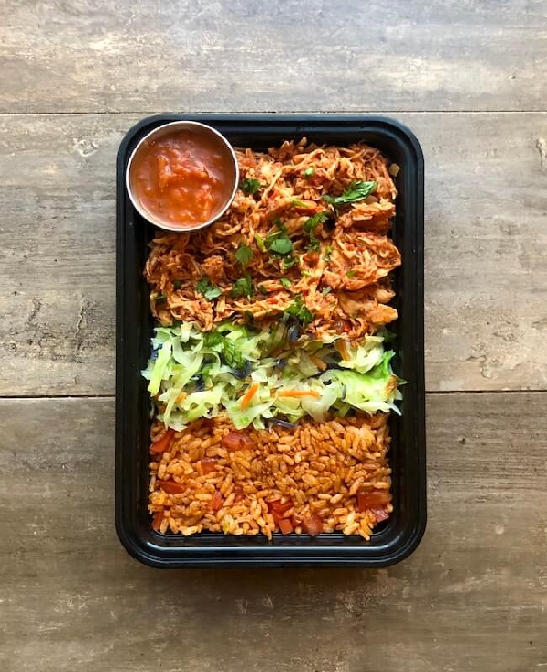Chicken tinga taco bowls - the meal prep manual
