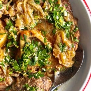 Osso buco (braised veal shanks)
